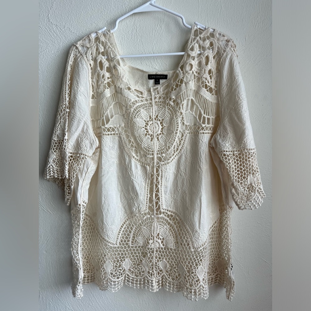 Lane Bryant 100% Cotton Blouse